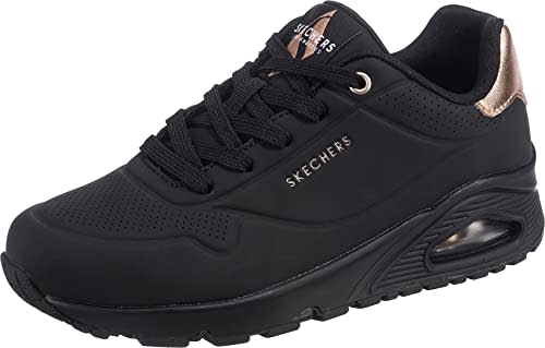Skechers Uno - Golden Air, Zapatillas Mujer, Negro, 41 EU