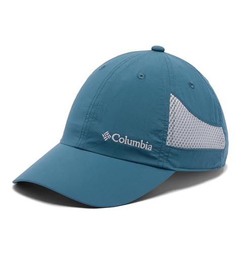 Columbia Gorra Unisex Tech Shade 2 - Gorra de Béisbol Azul Eterno | Talla Única