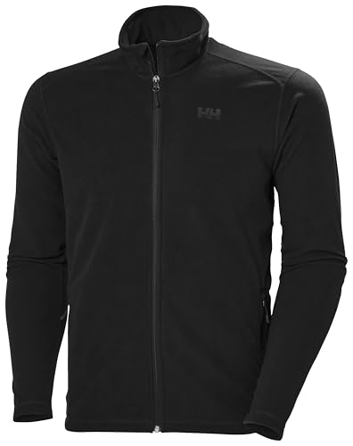 Helly Hansen Hombres Chaqueta Polar Daybreaker - Negro 3.0 - Calidad Premium para Actividades al Aire Libre