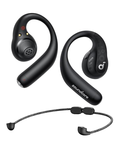 Soundcore by Anker AeroFit Pro - Auriculares Bluetooth Inalámbricos con Conducción de Aire