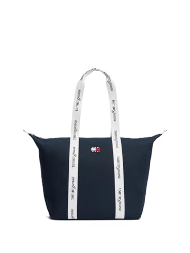 Tommy Jeans Tjw ESS Daily Tote AW0AW18461 - Bolsa de Mano para Mujer en Azul (Dark Night Navy) - Amazon