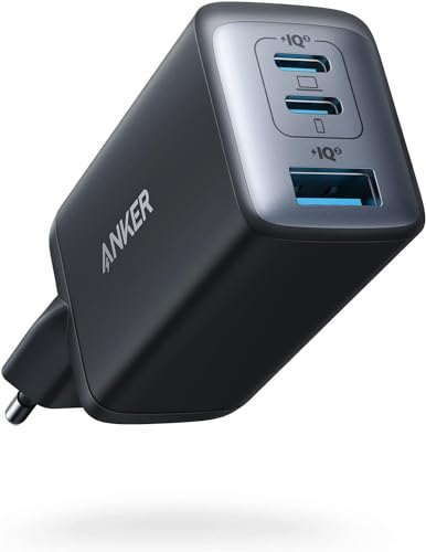 Anker Cargador USB C Carga Rápida 65W (Nano II) - 3 Puertos PPS
