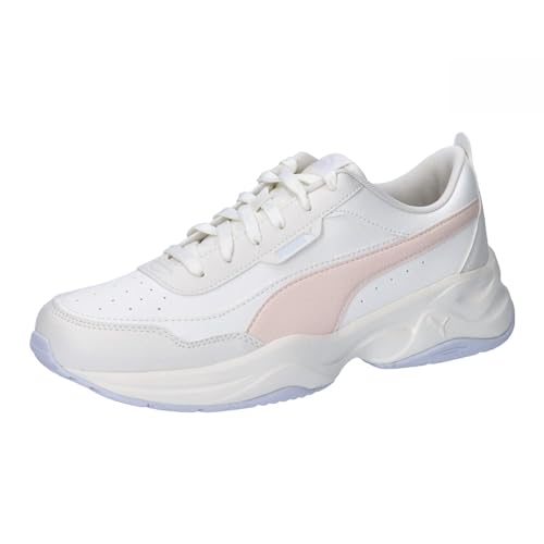 PUMA Cilia Mode, Zapatillas de Deporte Mujer, Warm White-Silver Mist-Rosebay, 41 EU