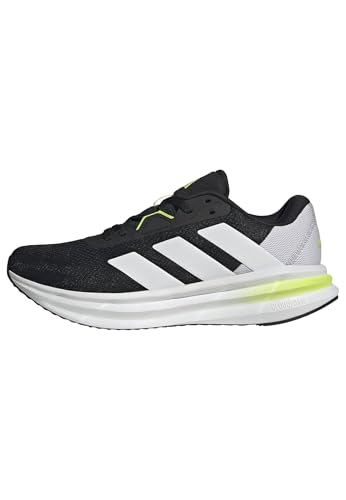 adidas Hombre Galaxy 7 Running Shoes, Core Black/FTWR White/Solar Slime, 49 1/3 EU