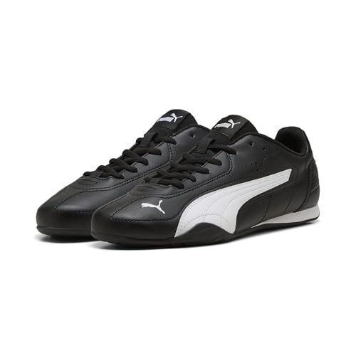 Puma Unisex's Catch Sneaker, Negro/Blanco, Talla 43 EU