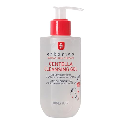 Erborian Centella Cleansing Gel - Gel Limpiador Suave con Centella Asiática para Todo Tipo de Piel - 180ml | Cuidado Coreano
