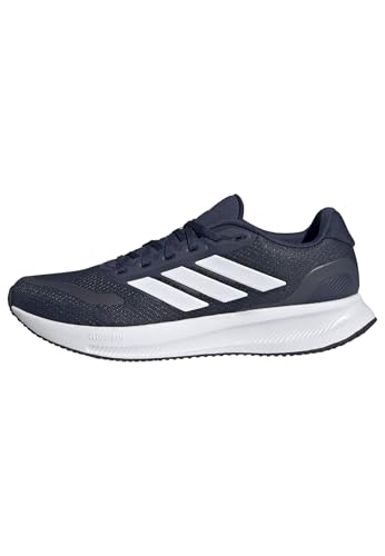 adidas Hombre Runfalcon 5 Running Shoes, Legend Ink/Cloud White/Core Black, 40 EU
