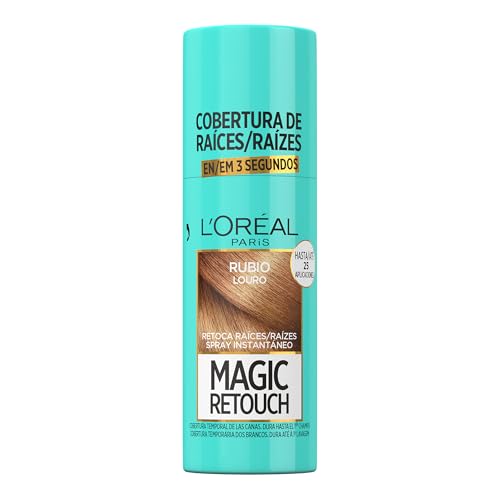 L'Oréal Paris Spray Retoca Raíces Instantáneo, Magic Retouch, Tono Beige, 75 ml