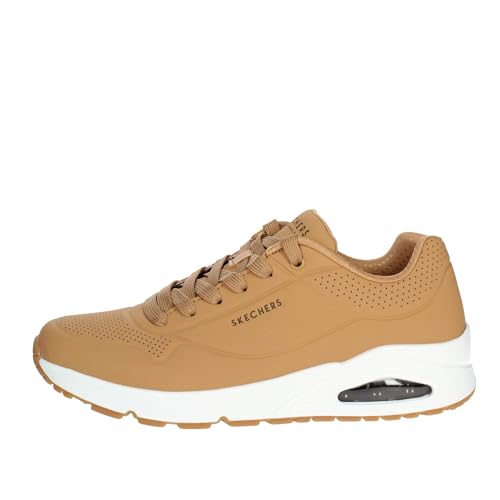 Skechers Uno Stand On Air, Zapatillas Hombre, Tan Durabuck Trim, 42 EU