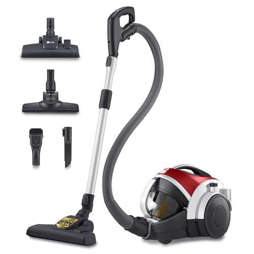 LG VK8506NHAG - Aspirador sin Bolsa 650W, Sistema Kompressor, Turbo Ciclónico