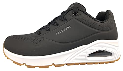 Skechers Uno - Zapatillas Mujer en Negro, Talla 37.5 EU | Amazon