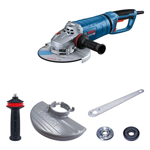 Bosch Professional Amoladora Angular GWS 27-230 JR - 2700 W, 230 mm, con KickBack Control y Vibration Control