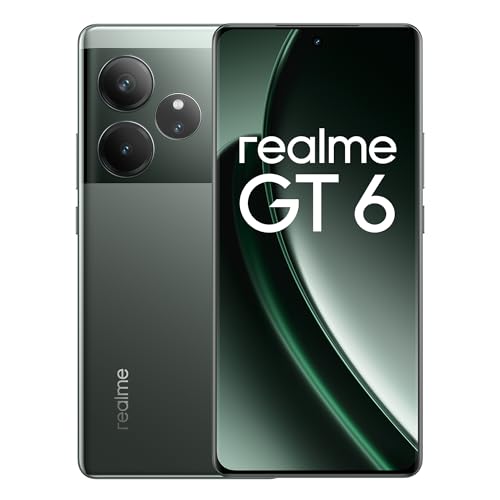 Realme GT 6 5G 8+256GB: Pantalla 6000 nits, Carga 120W