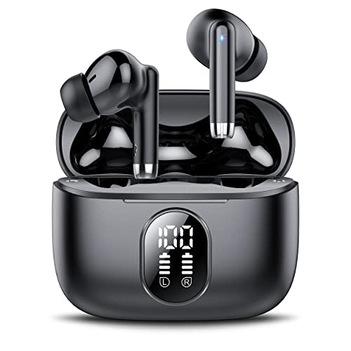Auriculares Bluetooth 5.4, 2025 Nuevo Auriculares Inalambricos Bluetooth HiFi Estéreo con 4 ENC Mic
                                        ...