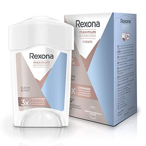 Rexona Maximum Protection Crema Antitranspirante Clean Scent 45 ml