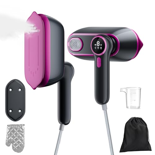 Plancha Vertical Vapor 2 en 1 - Vaporizador de Mano para Ropa y Plancha Ropa