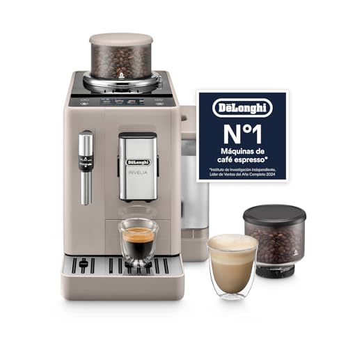 De’Longhi Rivelia – Perfetto Cafetera Superautomática, Beige (EXAM440.35.BG)