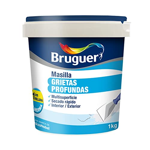 Bruguer Masilla Grietas Profundas Blanco 1 Kg
