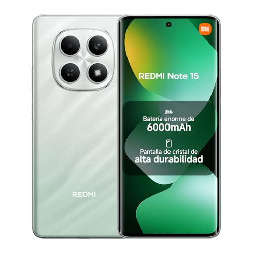 XIAOMI REDMI Note 15 - Smartphone de 8+256GB, Pantalla AMOLED FHD+ de 6,77"