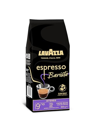 Lavazza, Espresso Barista Intenso, Café en Grano Natural Tostado, 500 g