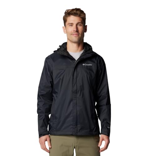 Columbia Impermeable Hombre - Chaqueta de Lluvia