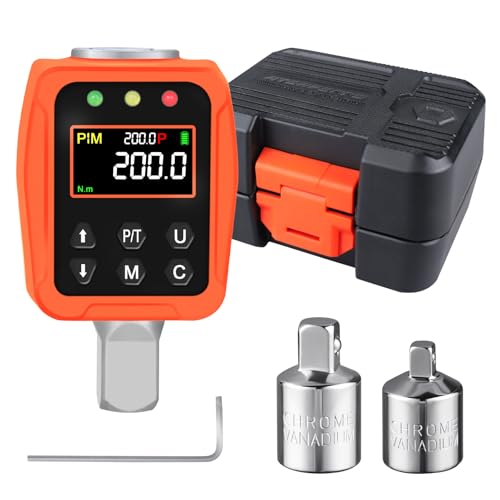 ATsafepro Adaptador de Par Digital 1/2'' - Llave Dinamométrica Digital 10-200Nm