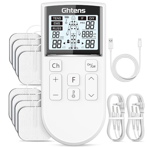 GHTENS 5 en 1 Electroestimulador Muscular Profesional