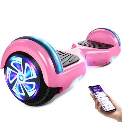 Hoverboard Eléctrico Autoequilibrado con Ruedas de 6.5” y Luces LED - Tecnología Active Balance
