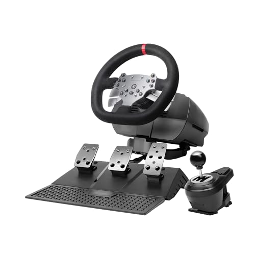 Mars Gaming MWH-RSX - Volante SimRacing con Force Feedback y Motor Dual