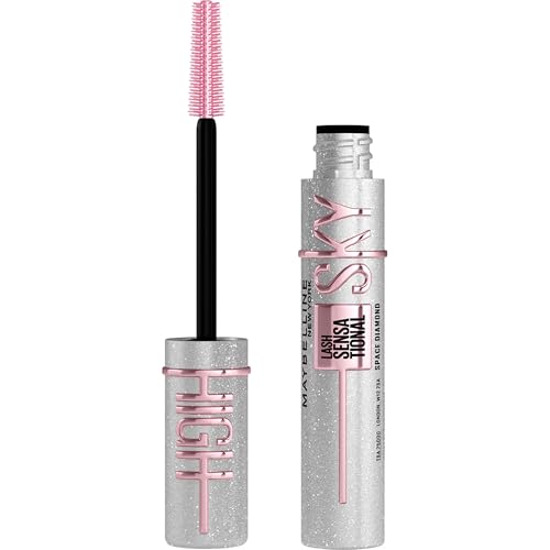 Maybelline New York Lash Sensational Sky High - Máscara de pestañas con volumen y longitud (Tono Space Diamond, 7.5 ml)