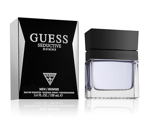 GUESS Seductive, Eau de Toilette, Perfume Hombre, Oriental Amaderado, Perfume Elegante de Larga Duración, 100 ml