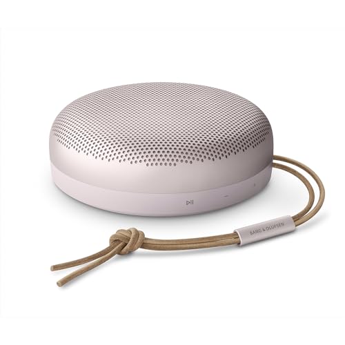 Bang & Olufsen Beosound A1 (2ª generación) – Altavoz Bluetooth portátil Resistente al Agua IP67, Sonido 360º, hasta 18 Horas de batería, Altavoz Compacto con Alexa y Manos Libres - Rosa