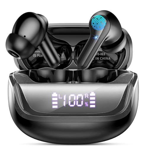 Auriculares Inalambricos 5.4, Auriculares Bluetooth con Reducción de Ruido ENC, Cascos Inalambricos
                                        ...