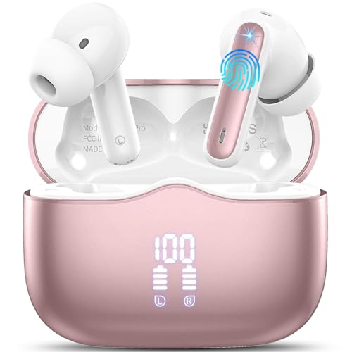 Auriculares Inalambricos Bluetooth, Auriculares Bluetooth 5.4 con 40H HiFi Estéreo, Cascos Inalambr
                                        ...