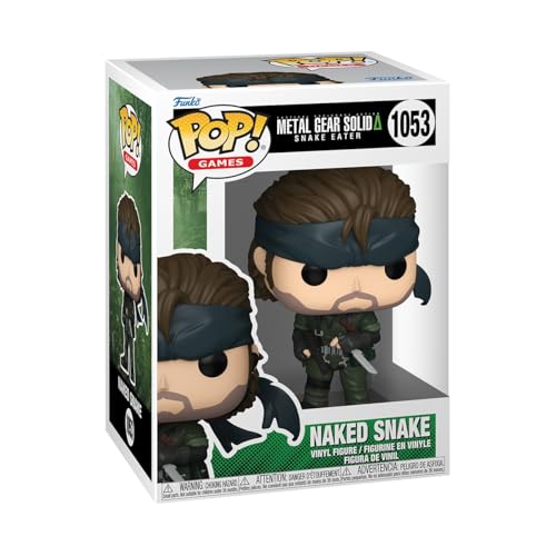 Funko Pop! Games: Metal Gear - Naked Snake - Figura de Vinilo Coleccionable