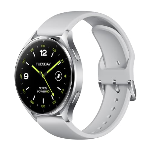 XIAOMI Watch 2 - Llamadas Bluetooth, Snapdragon W5+ Gen1, Wear OS x MIUI, Pantalla AMOLED de 1,43", Monitor de frecuencia cardíaca y sueño, Negro (Versión ES)