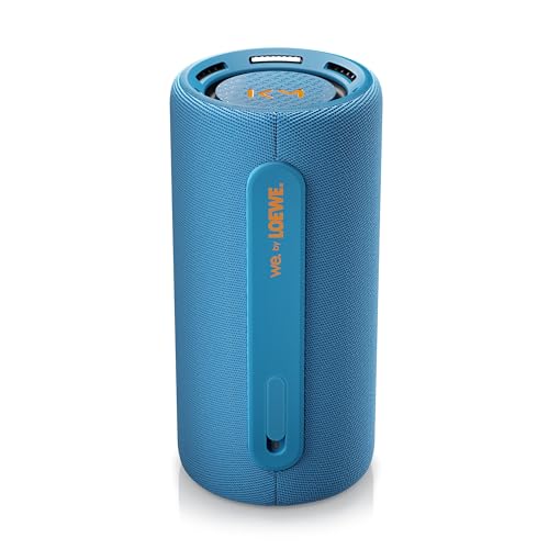 LOEWE We. Hear Pro Denim, Altavoz Bluetooth, cooperación con Kylian Mbappé, 100 W, Resistente al Agua IPX6, portátil, batería 24h, powerbank, 100W