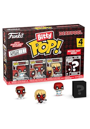 Figurine Funko Bitty Pop Deadpool Sleepover 4PK