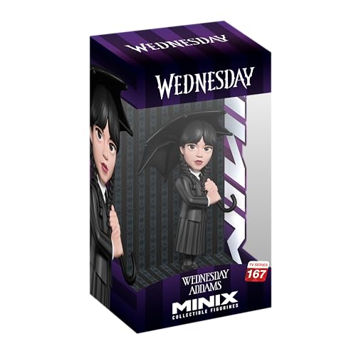 Figura Wednesday Addams Paraguas 12 cm
