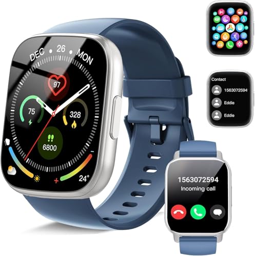 Reloj Inteligente Hombre Mujer, 1.95" Smartwatch con Llamadas Bluetooth, 110+ Modos Deportivos Puls
                                        ...