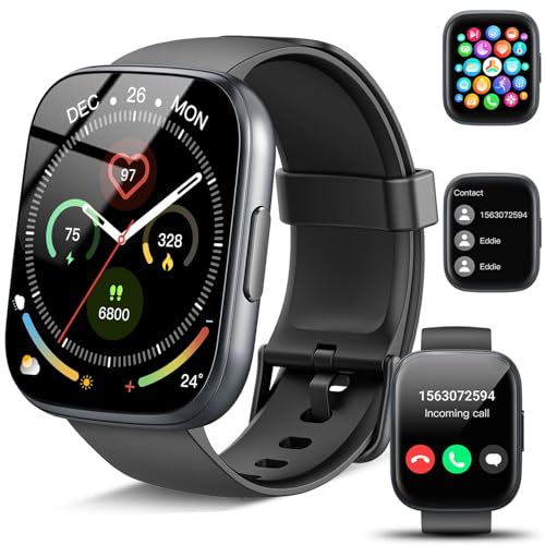 Reloj Inteligente Hombre Mujer, 1.95" Smartwatch con Llamadas Bluetooth Notificación, 110+ Modos De
                                        ...