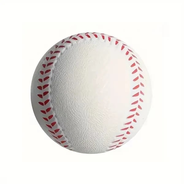 Pelota de Béisbol de Espuma de PU Elástica, Duradera y Segura para Uso Recreativo en Interiores y Exteriores, Pelota de Softbol Ligera para Entrenamiento, Equipo de Fitness Deportivo