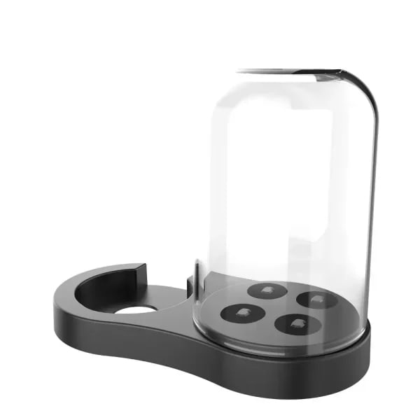 Organizador de cepillos de dientes eléctricos, soporte universal a prueba de polvo, duradero, para la serie Oral B iO y la serie EB de cabezal redondo