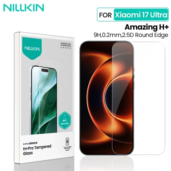 NILLKIN para Xiaomi 17 Ultra película protectora de pantalla H + PRO HD película de vidrio templado transparente para Xiao mi 17 Ultra película de vidrio