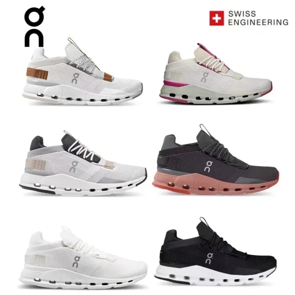 Cloudnova-Zapatillas deportivas transpirables para hombre y mujer, zapatos ligeros para correr, amortiguadores, cómodos, originales, todo tipo de clima