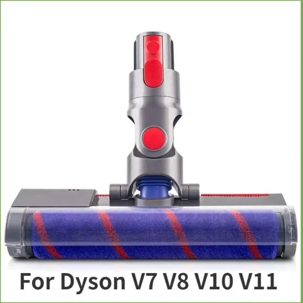 Cabezal de Succión con Cepillo Eléctrico para Aspiradora HOMEFISH, Compatible con Aspiradoras Inalámbricas Dyson V7 V8 V10 V11 V15