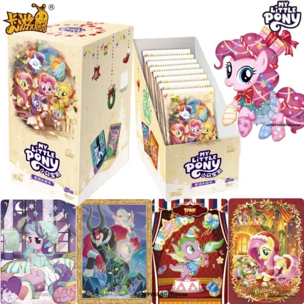 KAYOU Auténtico nuevo portatarjetas My Little Pony Friendship Forever - Número 10 - Mercancía de anime Regalos navideños para el día de los niños