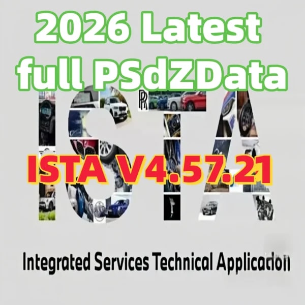2026 Para B-M-W ISTA 4.57.21 más software de diagnóstico completo, disco duro de 250 GB, programación de coches, programa de historial de PC, mapa, diagrama de circuitos, piezas