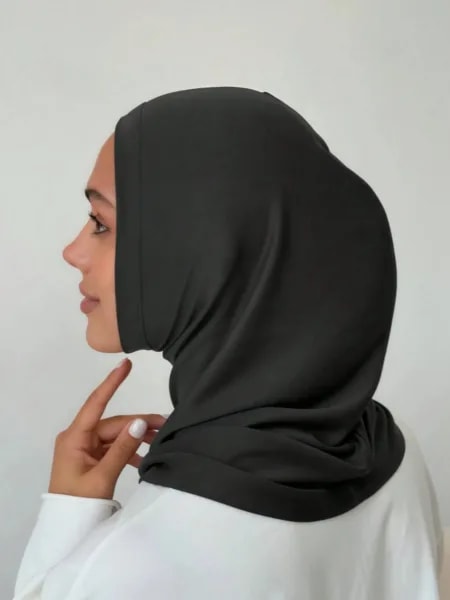 Nuevo Ramadán mujeres musulmanas gorra Hijab interior instantánea turbante sombrero sólido gorro elástico ligero suave pañuelo interior
