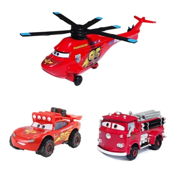 39 Estilos de Autos de Disney Pixar, Cars, Avión, Hudson, Mater, Diecast de Metal, Lightning McQueen, Guido, Luigi, Sheriff, Lizzie, Juguete, Regalo para Niños
